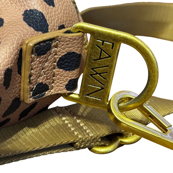 Fawn Design The Mini Spotted Convertible Backpack/Shoulder Diaper Bag EUC - Picture 4 of 16